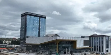 平鲁：易辰现代城市中心项目建设接近尾声