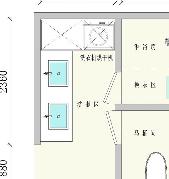 公共厕所的内装修