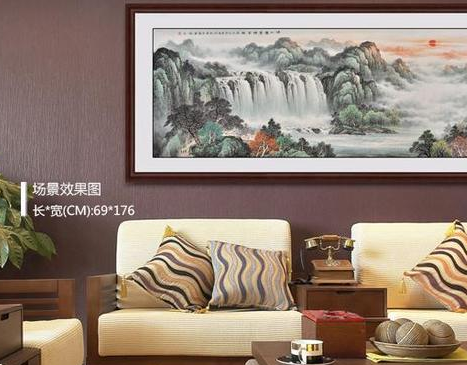 沙发背景墙装饰画尺寸怎么选？这些要点需知晓