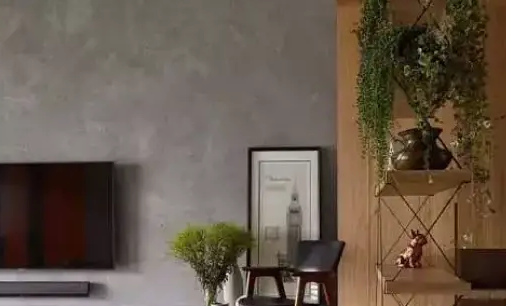 茶色玻璃电视背景墙效果图