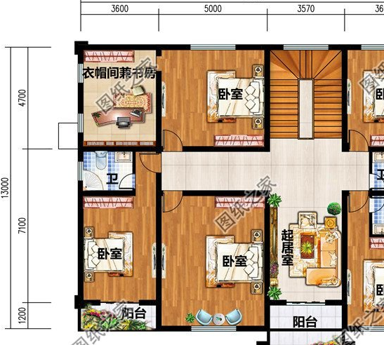 农村二层房屋设计图，二层别墅设计图都在这儿，心动吗？