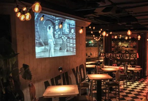 小饭店外墙面图片大全