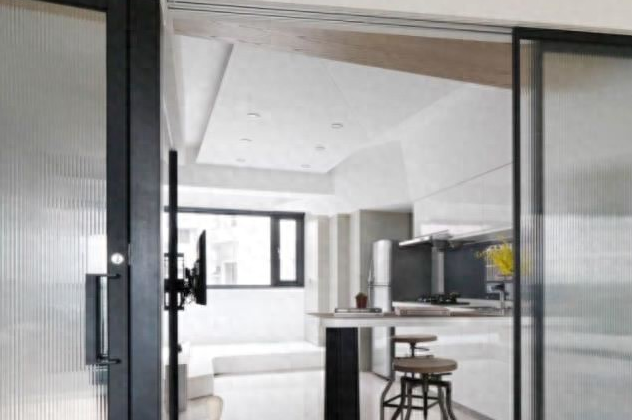 卫生间金属隔断效果图