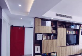 简约装修效果图 背景墙