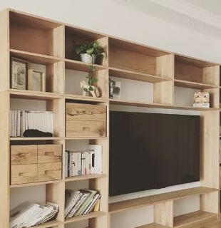 简约装修效果图 背景墙