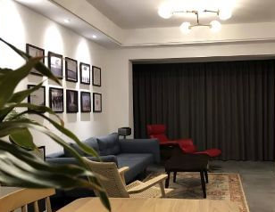 简约装修效果图 背景墙