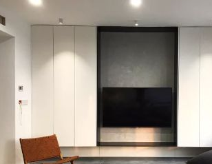 简约装修效果图 背景墙