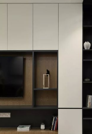 简约装修效果图 背景墙