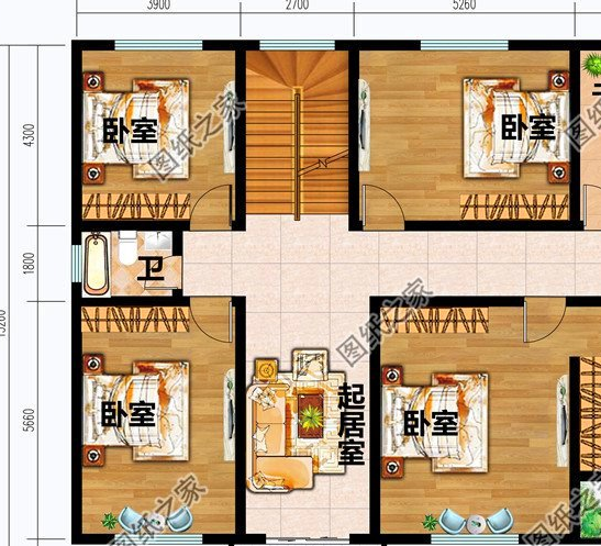 农村二层小别墅设计图纸带效果