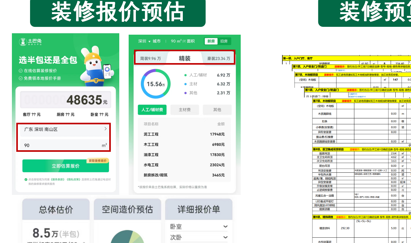 房屋设计装修一般多少钱