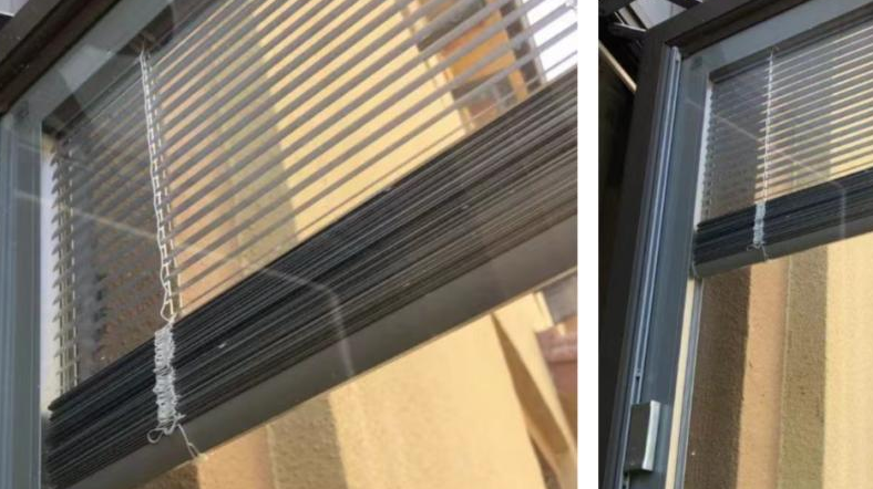 带磁控百叶中空玻璃高隔间