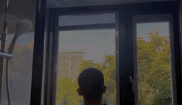 带磁控百叶中空玻璃高隔间