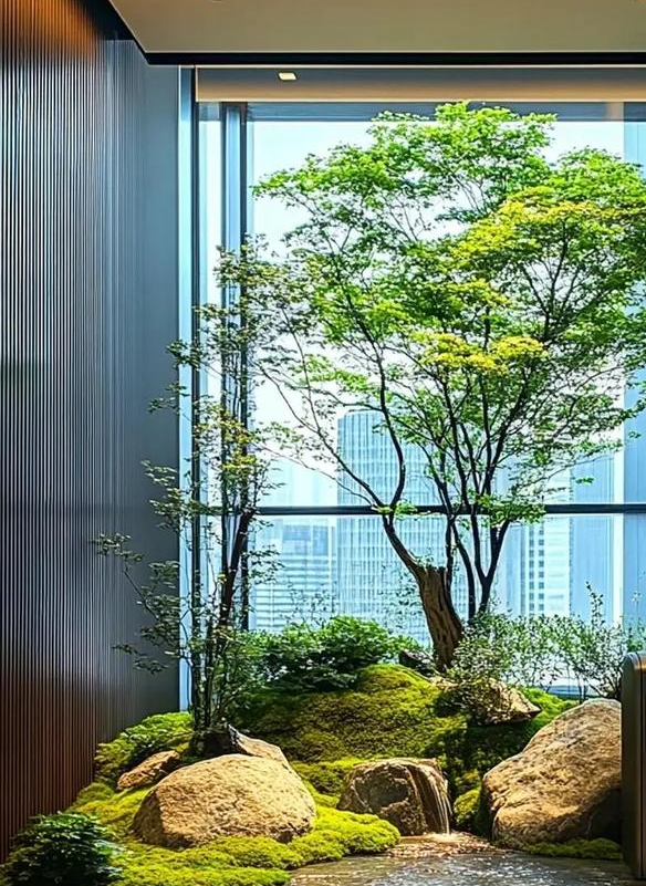室内能做小庭院