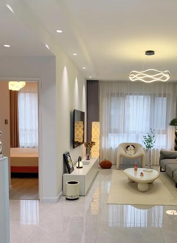 60坪小两室装修效果图