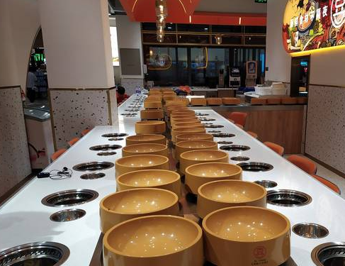 旋转小火锅装修效果图