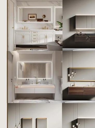 卫生间浴室柜装修效果图