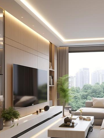 客厅简单装修效果图