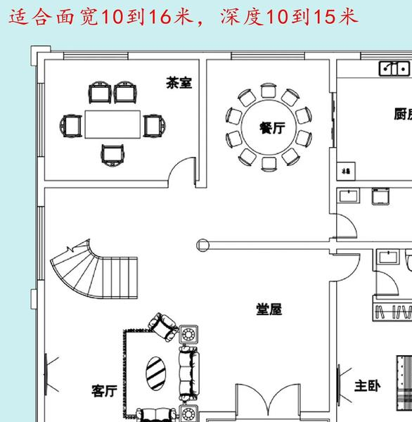 三层小别墅室内设计图