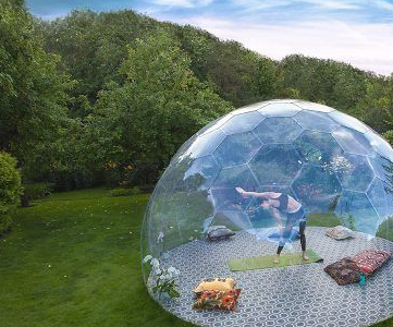 小型玻璃房子图片欣赏