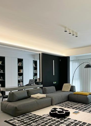 现代混搭风格装修图片客厅装修效果图