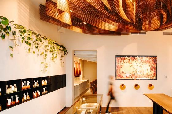 蜂蜜展示店装修效果图