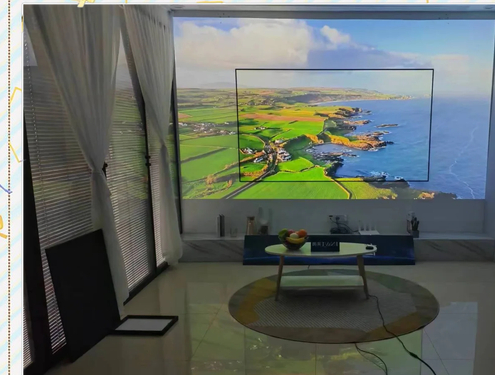 投影墙用什么墙纸好