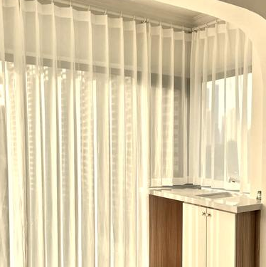 普通套房窗帘效果图