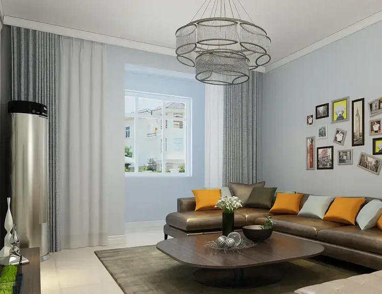 客厅窗帘盒要碰长