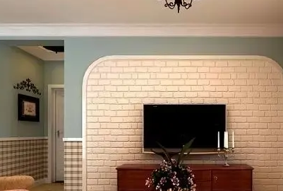 文化砖电视墙好打理吗，家装电视背景墙用文化