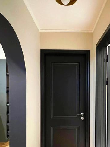 家里装修是黑色地板