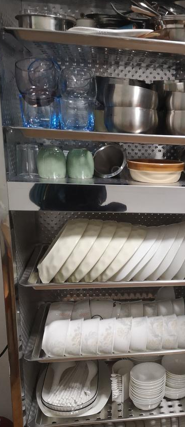 家用消毒柜内部摆放图