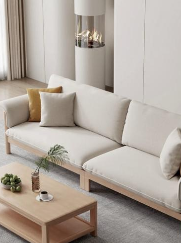 大客厅摆小沙发效果图