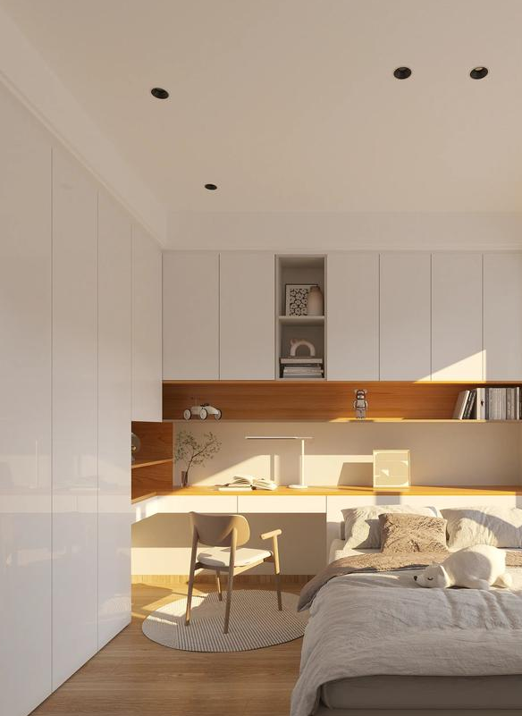 8款日式小户型卧室装修效果图