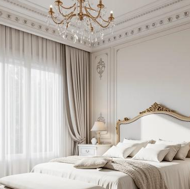 欧美式卧室装修风格效果图