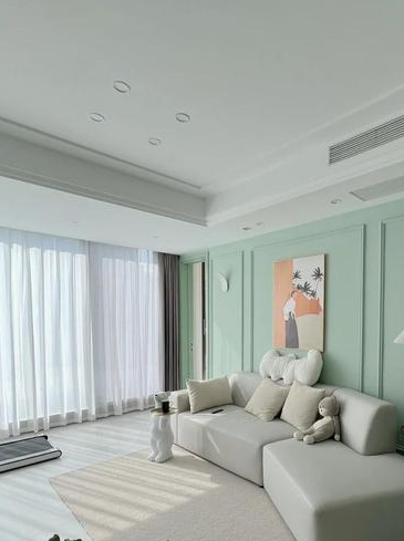 客厅油漆效果图