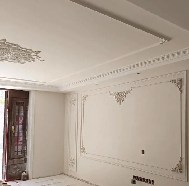 马赛克背景墙边框可用pu线条做吗