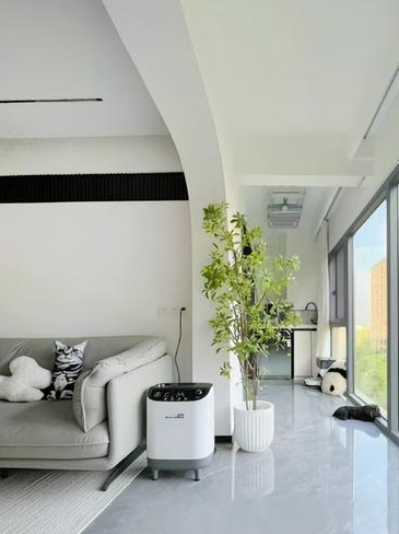 客厅带阳台设计效果图