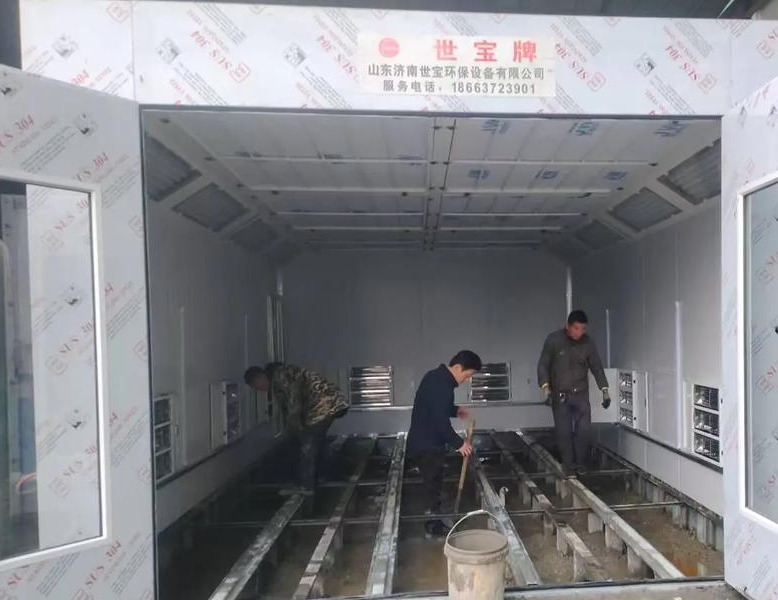 汽车喷漆遇低温挑战，烤漆房对冬天喷漆作业为何至关重要？