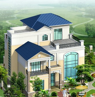 新农村别墅外装修效果,新农村别墅图纸大全