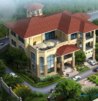 新农村别墅外装修效果