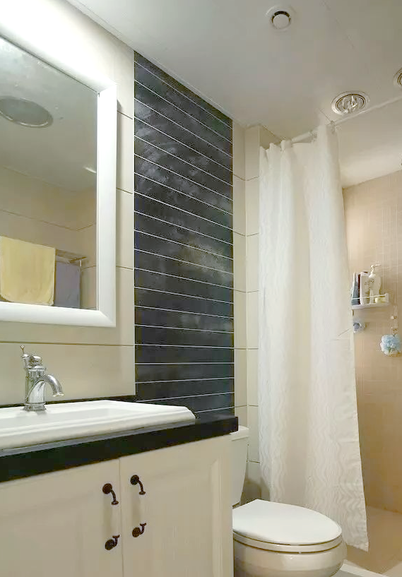 卫生间流水槽效果图