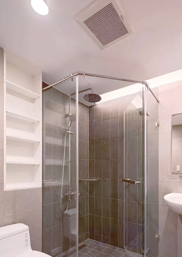 卫生间流水槽效果图