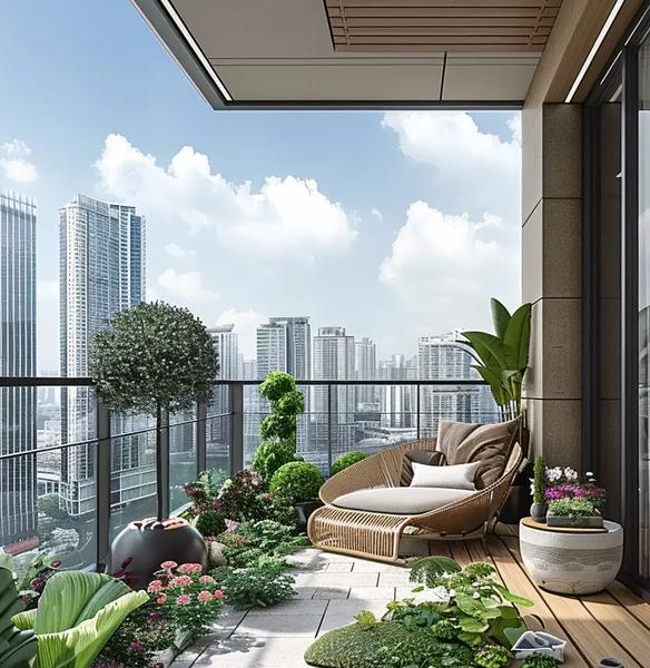 别墅大阳台设计要点及功能分区解析,提升居住品质与房产价值