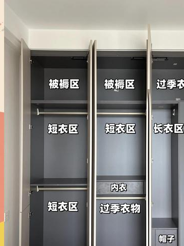整体衣柜内部设计要点及实用技巧,挂衣区规划看这里