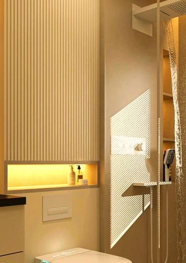 小浴室设计攻略:如何节省空间、最大化利用?实现功能与美观融合