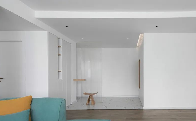 电视墙效果图现代简约