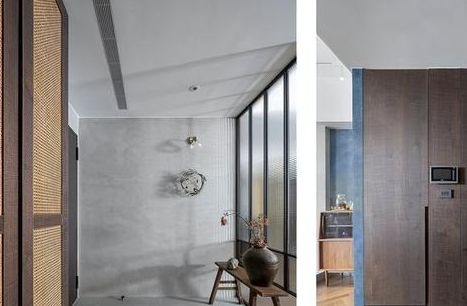 竹帘子装修效果图复古