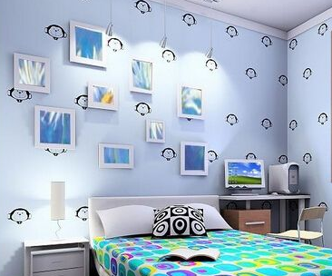 液体壁纸效果图 欧式