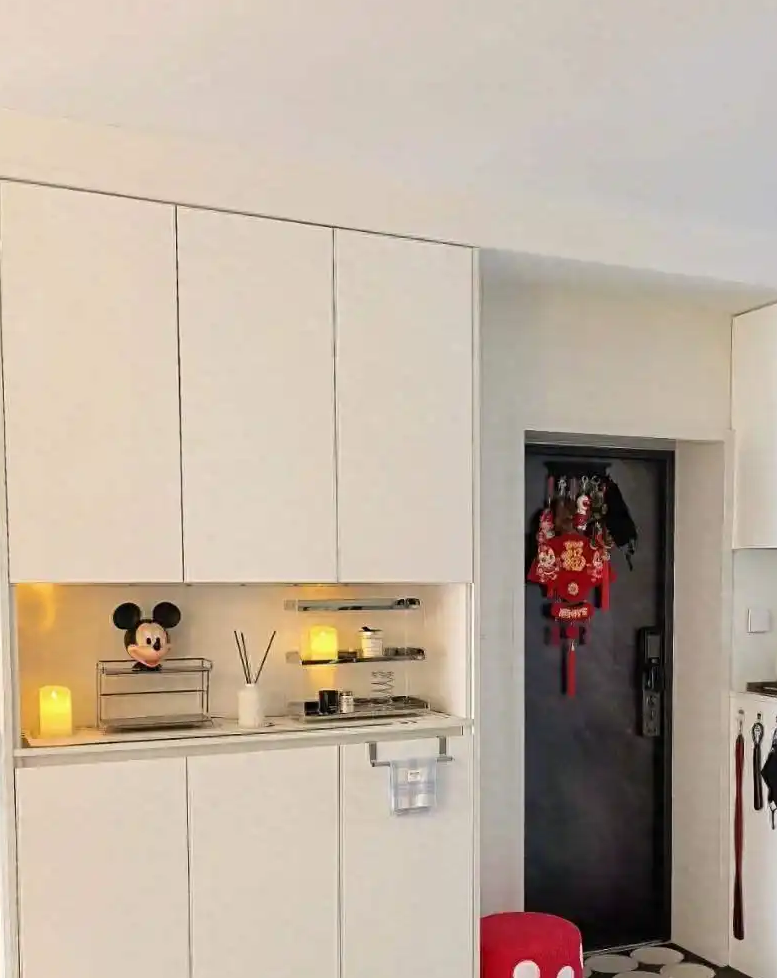 没有玄关的进门装修效果图