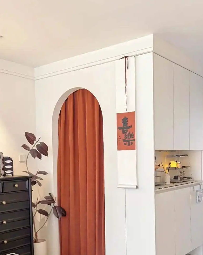 没有玄关的进门装修效果图